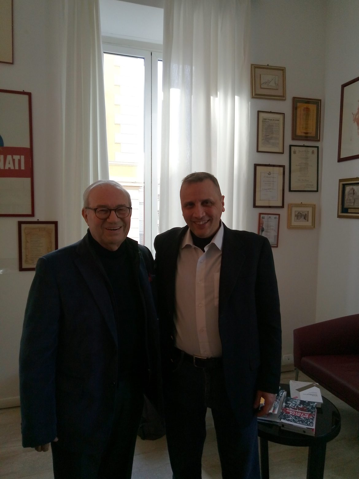 renato uil 08 02 19 Il vicesegretario Renato Narciso incontra i vertici di UIL pensionati