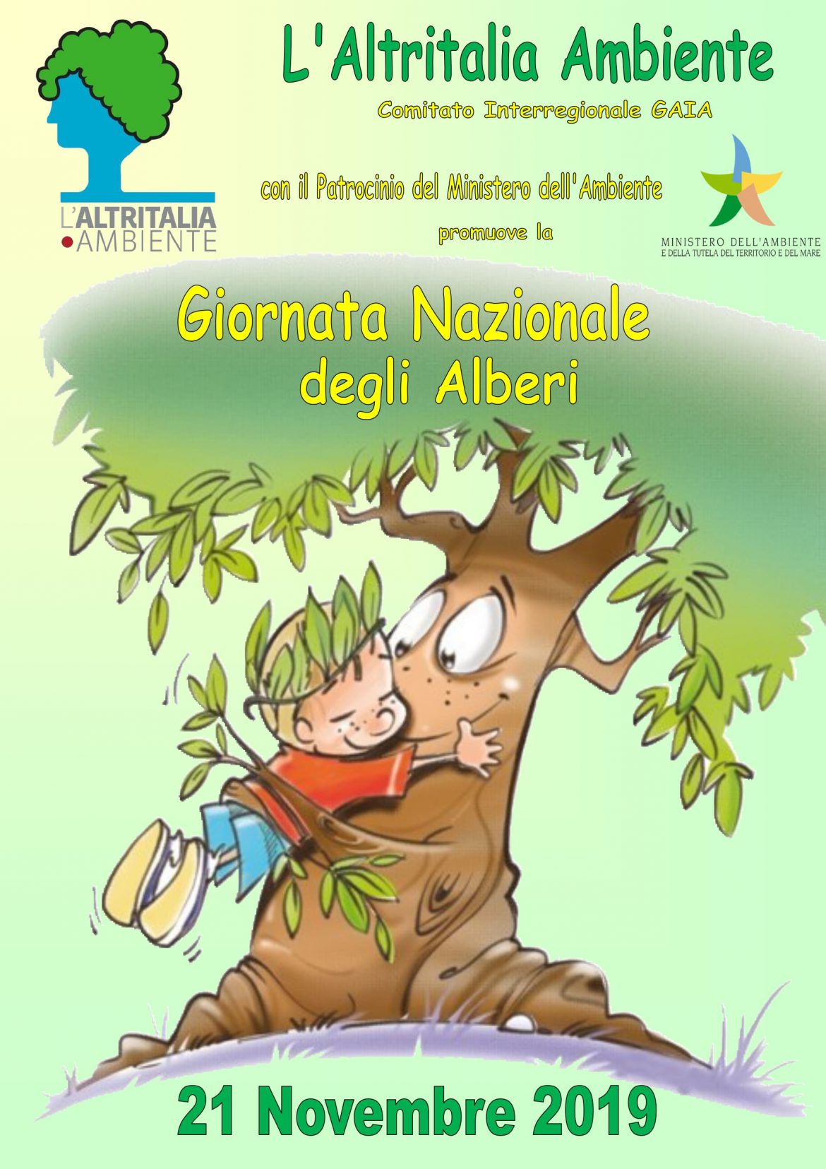 Giornata nazionale degli Alberi: i volontari si preparano a celebrare l’evento