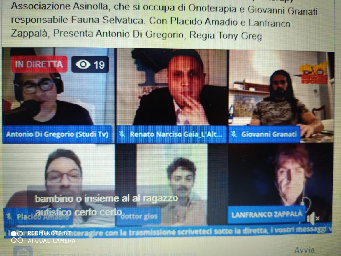 foto trinacria tv3 Pieno successo de L’Altritalia Ambiente per la partecipazione al programma “Dietro le quinte Covid”