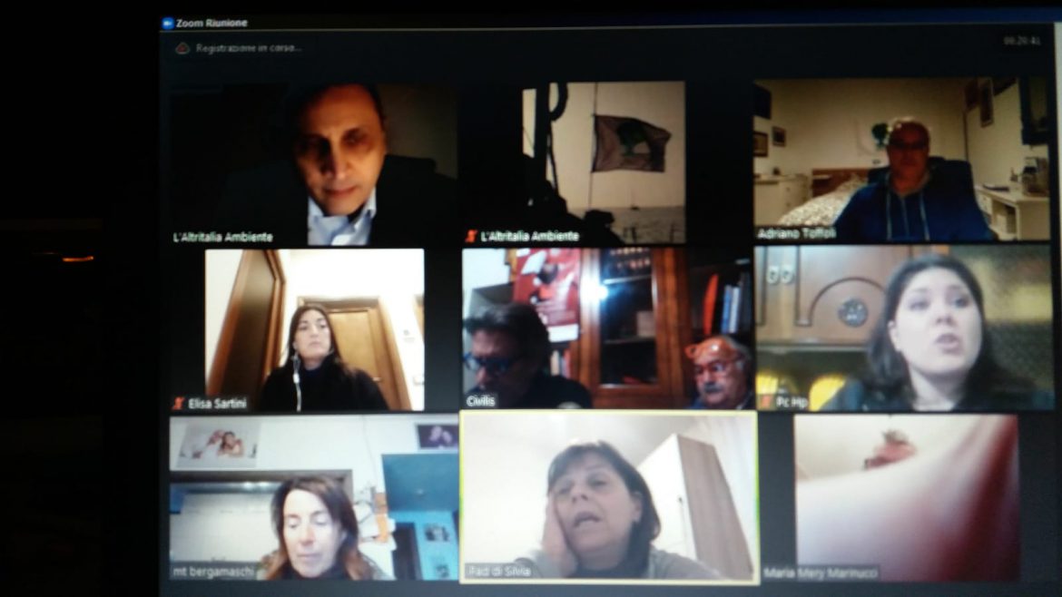 consiglio nazionale 13 12 20 Riunito on line il primo Consiglio Nazionale de L’Altritalia Ambiente