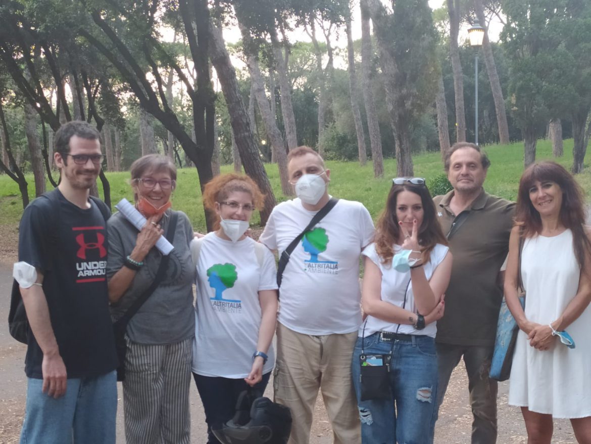 glori9 A Villa Glori per fare opera di sensibilizzazione contro l’abbattimento degli alberi