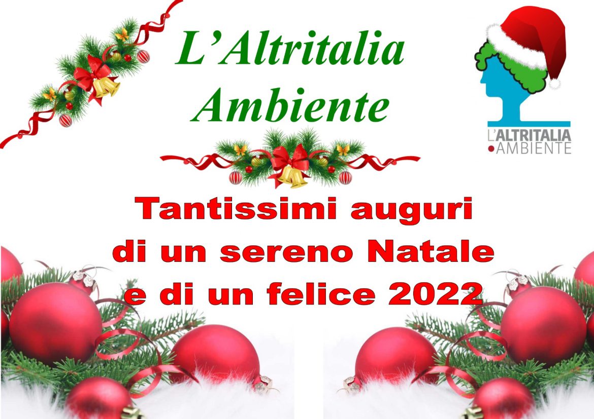Dalla direzione nazionale de L’Altritalia, auguri di Buon Natale 2021
