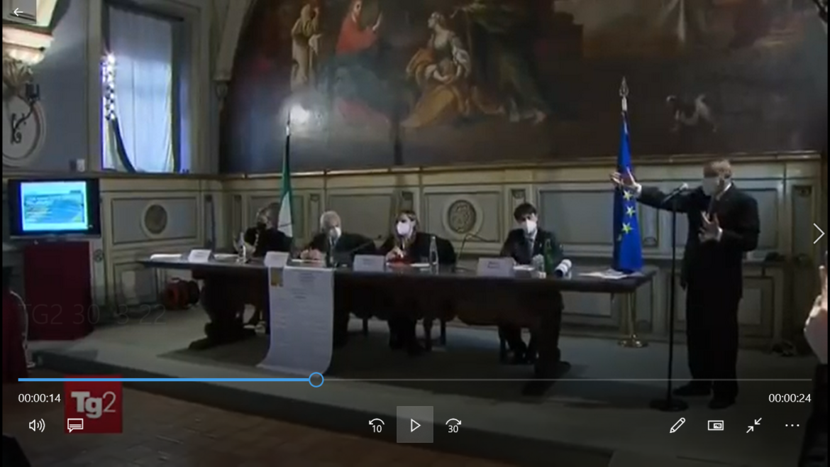 TG2 30 03 22 Convegno sul consumo del suolo, la rassegna stampa