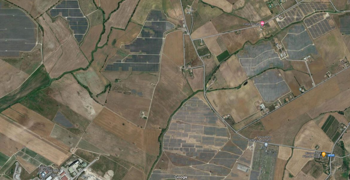 Concentrazione fotovoltaico a terra a Montalto di Castro VT Viterbo: Nove associazioni favorevoli al vincolo ambientale