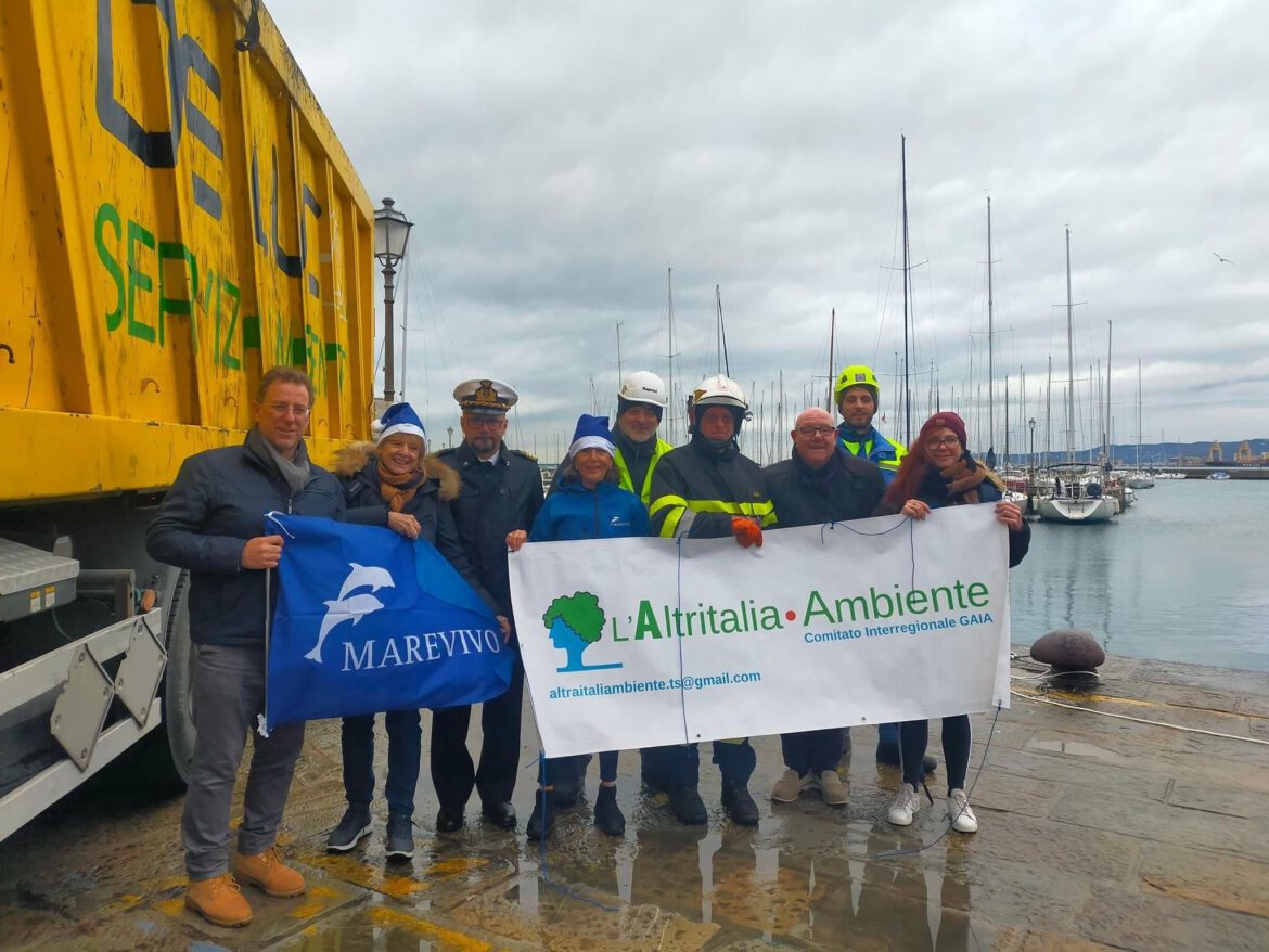 muggia2 Progetto per l’Ambiente: Cento pneumatici recuperati dai fondali di Muggia