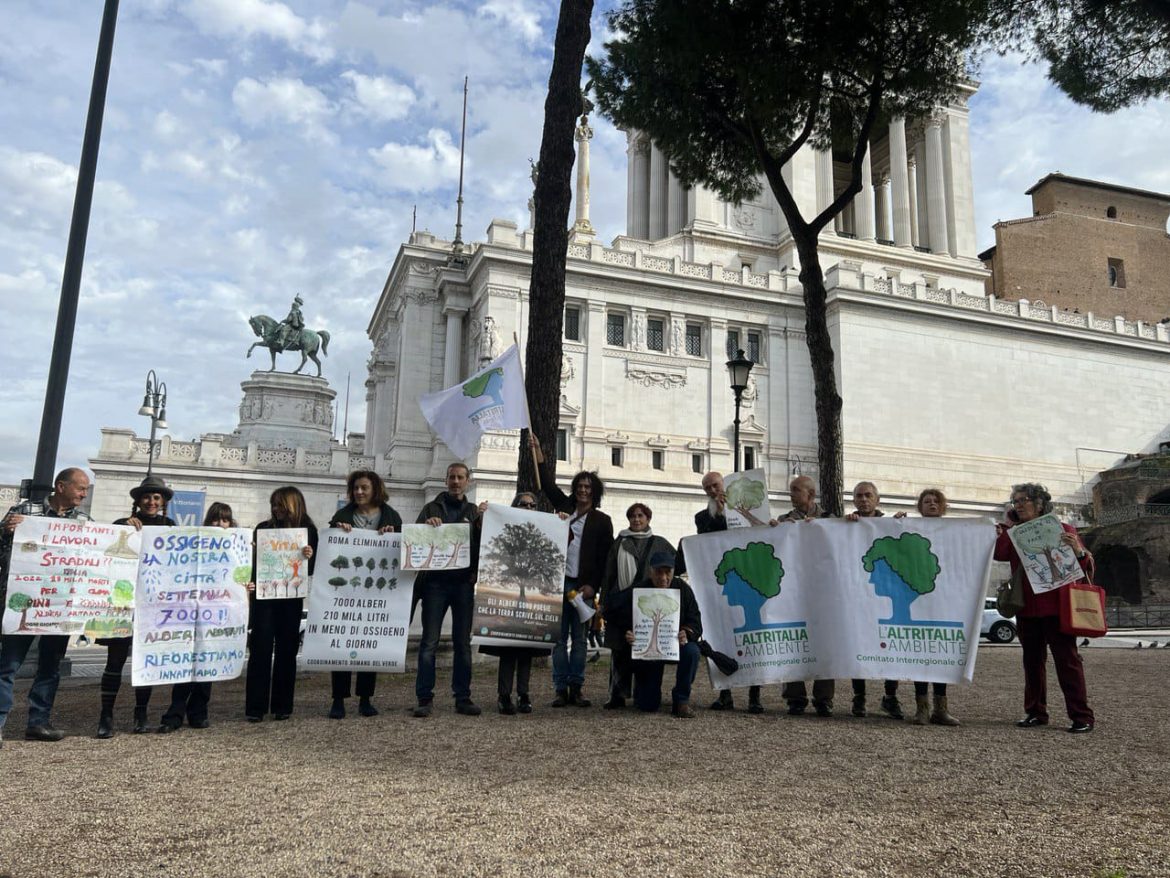 roma3 Giornata Nazionale degli Alberi: Flash mob, piante messe a dimora e appello al Capo dello Stato, così L’Altritalia Ambiente ha celebrato il 21 novembre