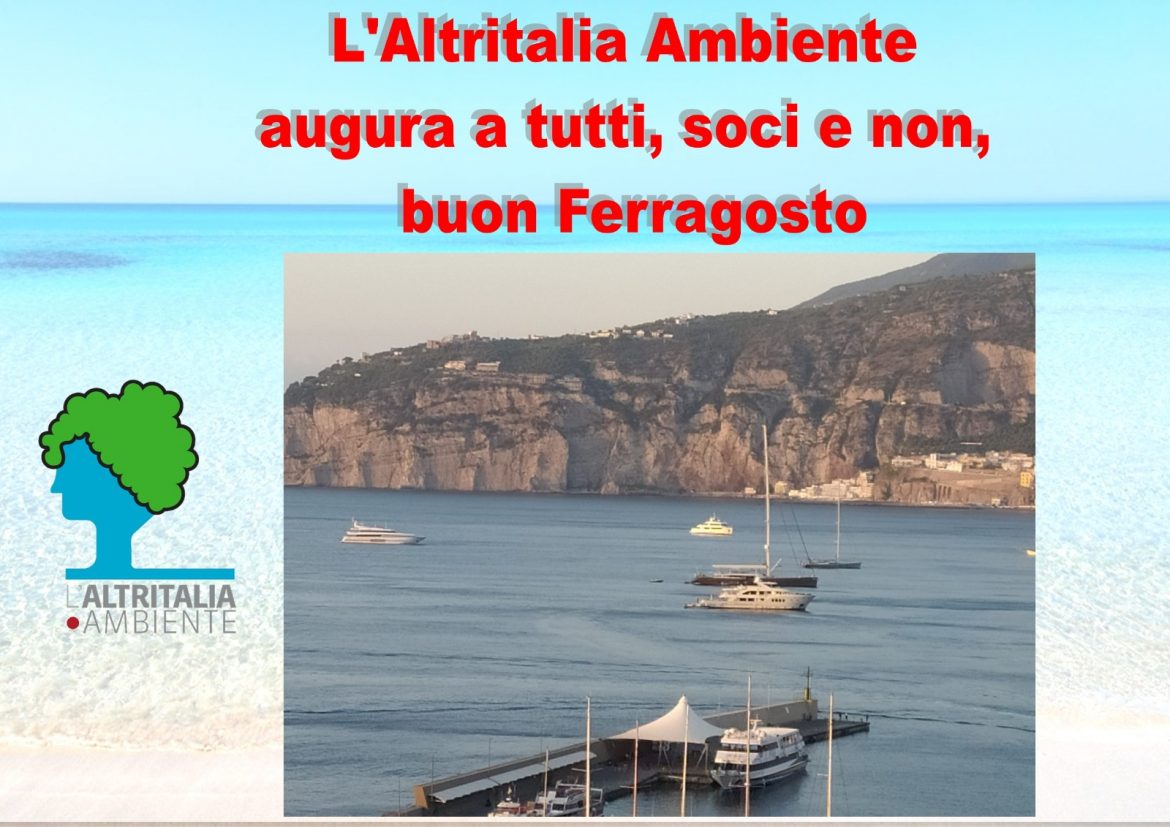 La direzione nazionale augura un sereno e sostenibile Ferragosto