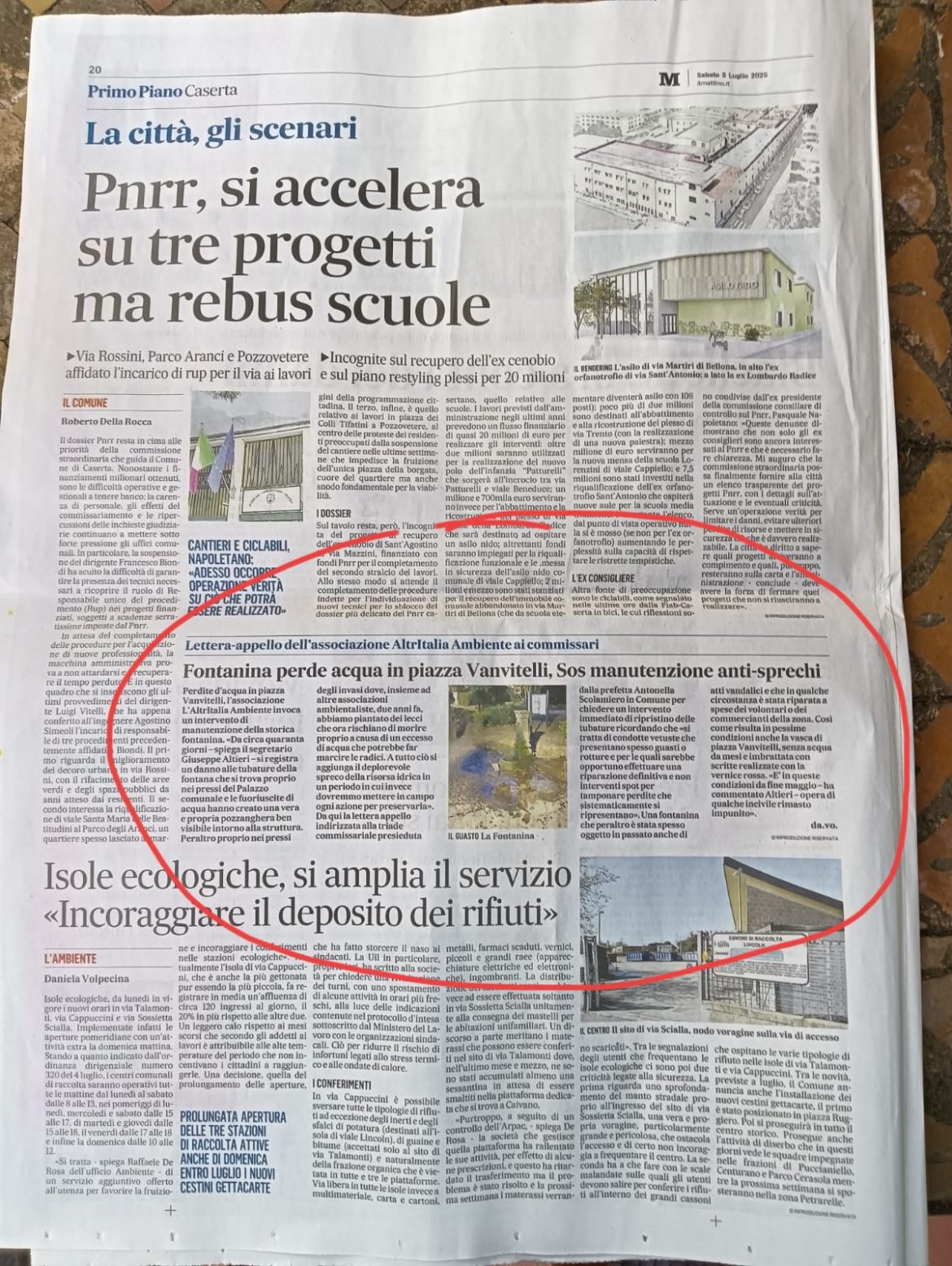 Caserta: SOS lecci, il segretario nazionale scrive ai commissari cittadini