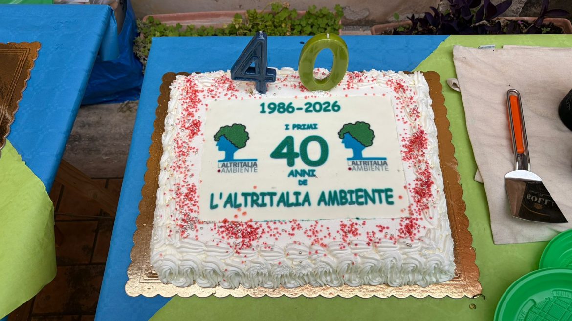 Celebrati i “primi” 40 anni de L’Altritalia